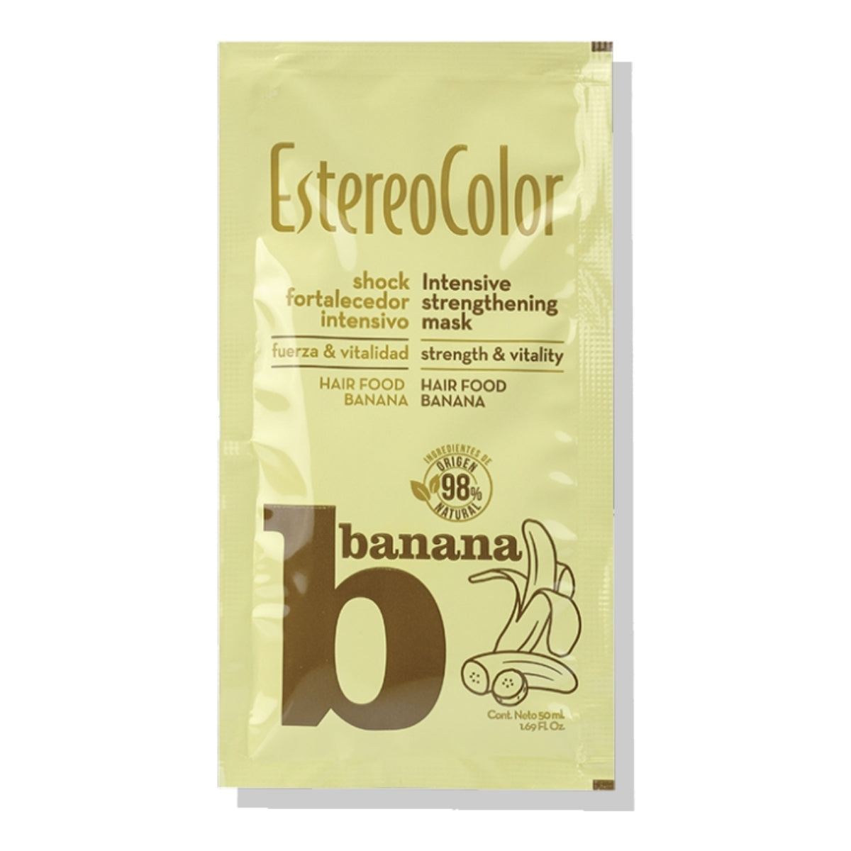 Mascarilla Capilar Shock Nutrición Banana Estereocolor