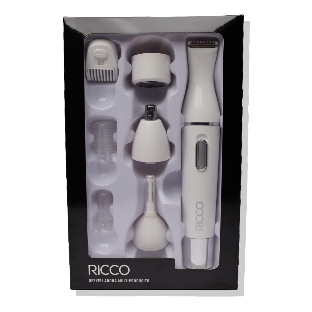 Cortadora De Vello Nariz Oreja Patillas 5 En 1 Ricco