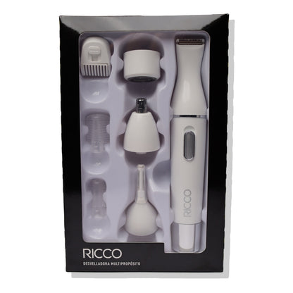 Cortadora De Vello Nariz Oreja Patillas 5 En 1 Ricco