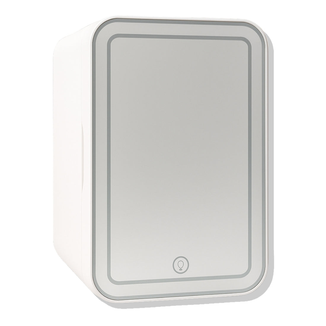 Mini Refrigerador Skincare Espejo Con Luz Led