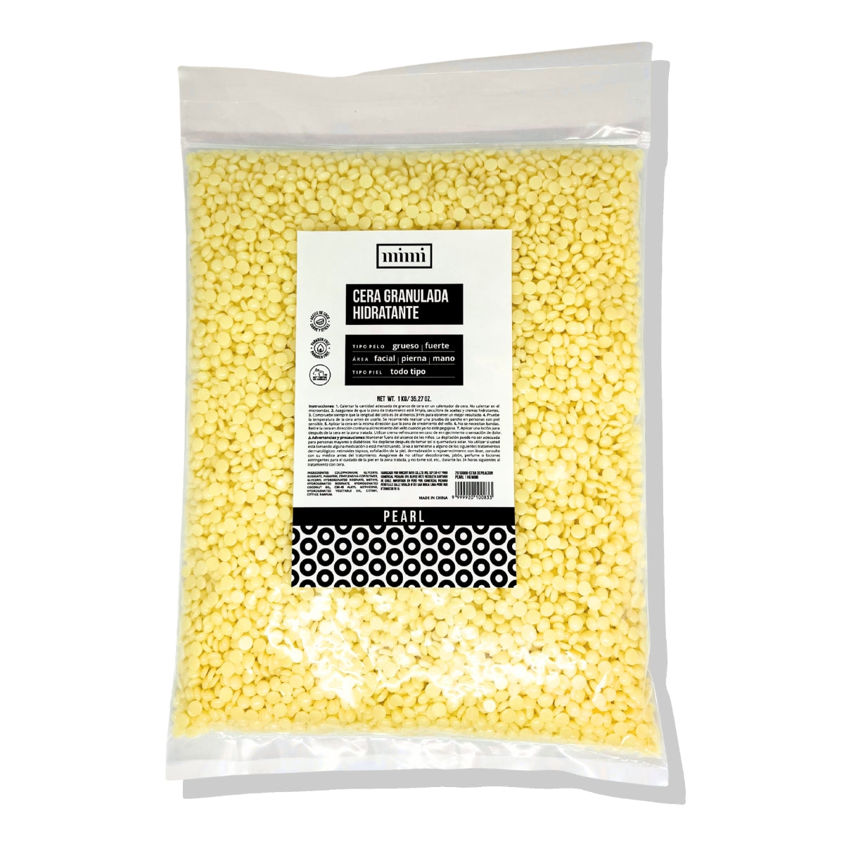 Cera Depilación Granulada 1 Kg Pearl Mimi - 1 KG