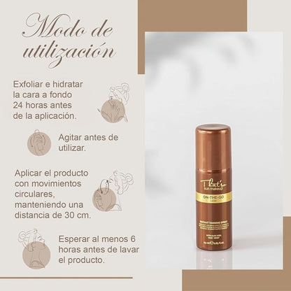 Mini Autobronceante Dorado Oscuro On The Go That So