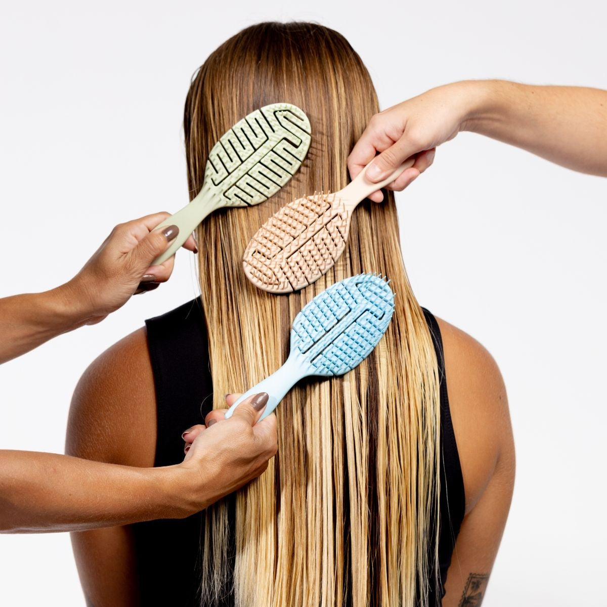 Cepillo Desenredante Antiestática Ocean Breeze Termix