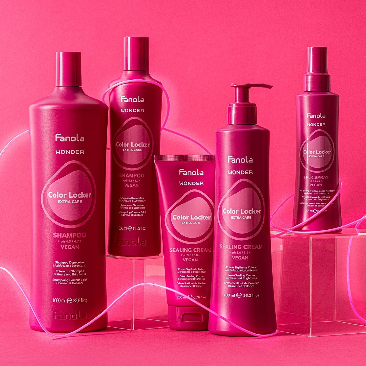 Shampoo Protección y Prolongación Del Color Locker Fanola