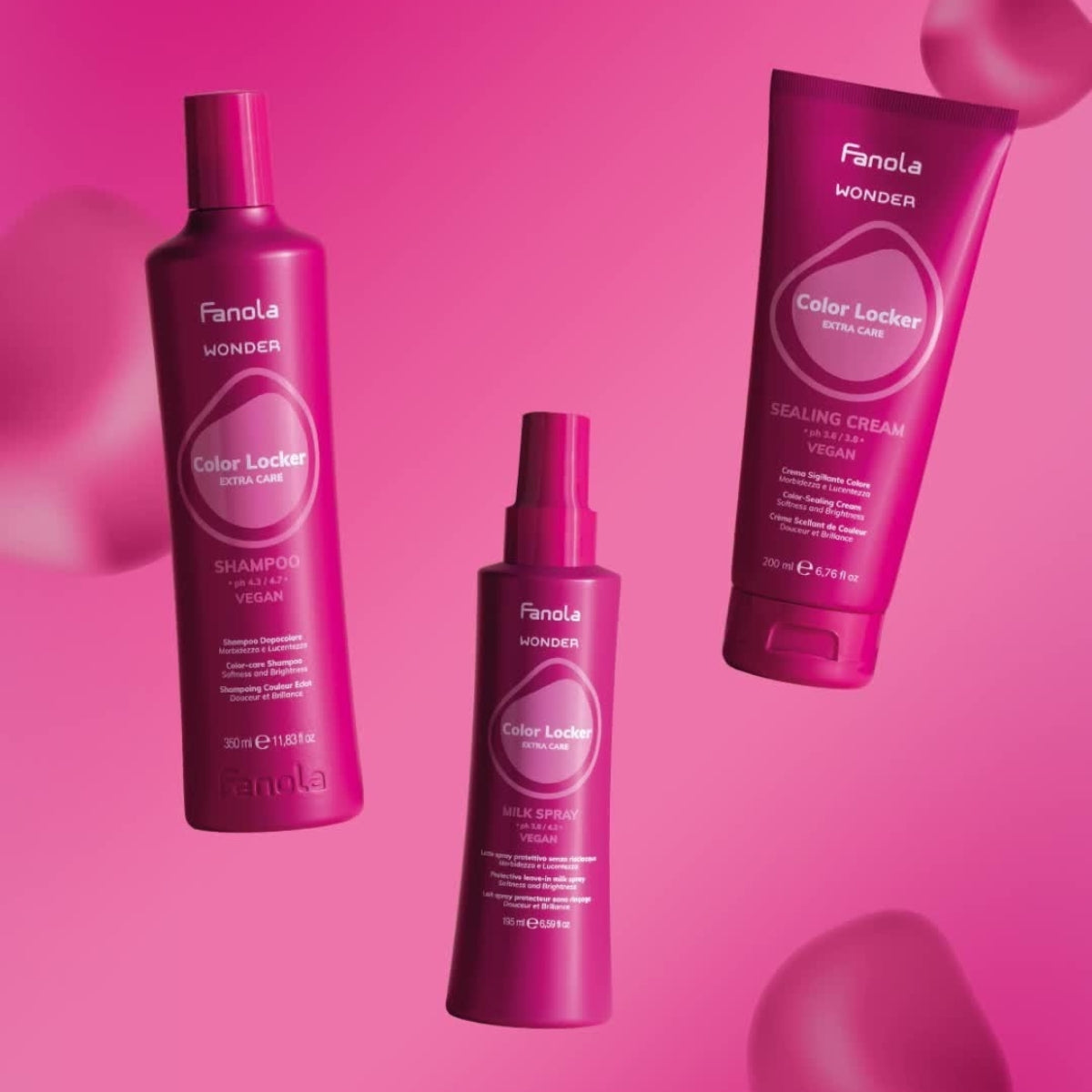 Shampoo Protección y Prolongación Del Color Locker Fanola