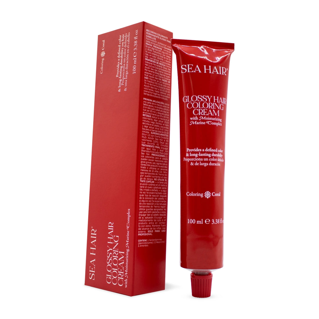 Tintura Permanente Coral 100ml Sea Hair