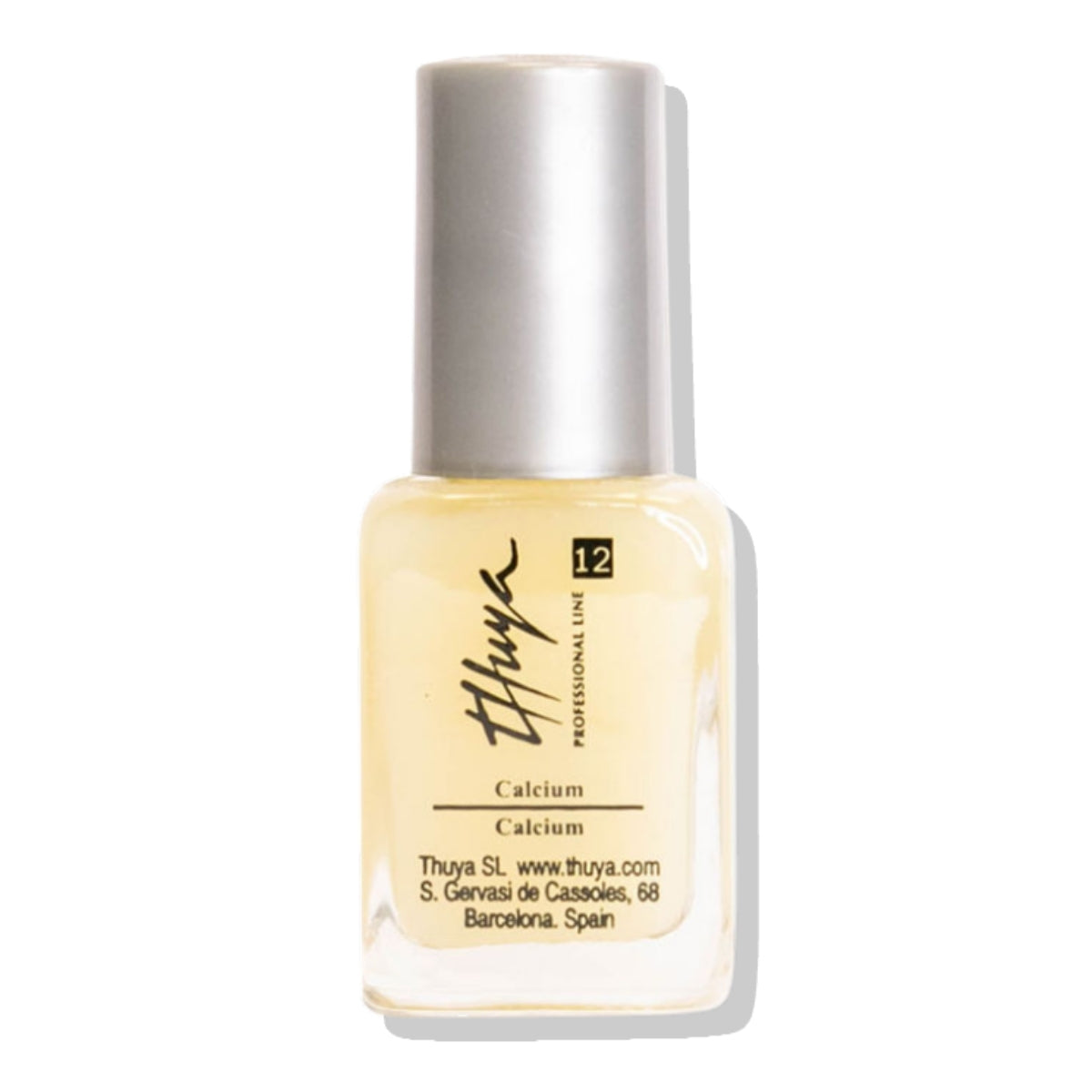 Esmalte Fortalecedor Calcio Uñas Quebradizas Thuya - 12 ML