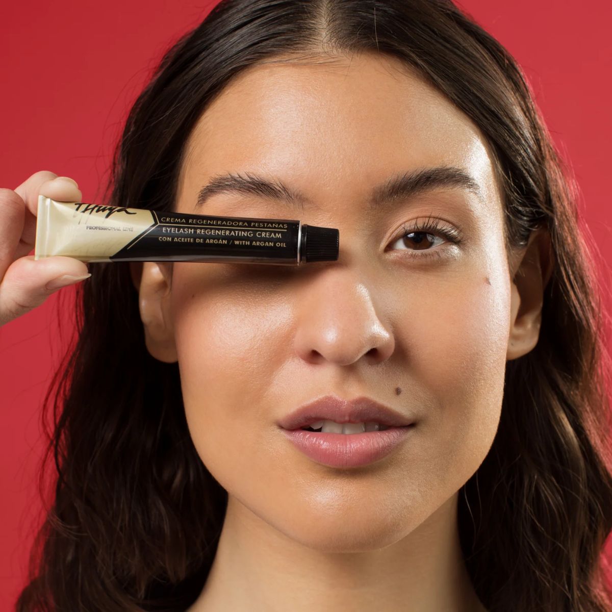 Crema Regeneradora Y Nutritiva Para Pestañas Aceite Argán Thuya