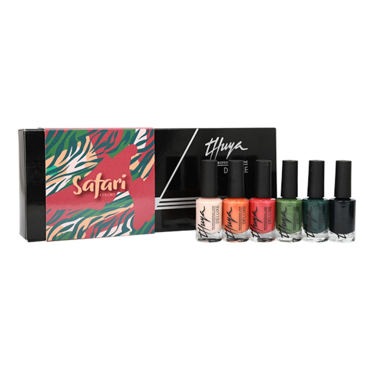 Kit Esmaltes Tradicional Deluxe Safari Thuya