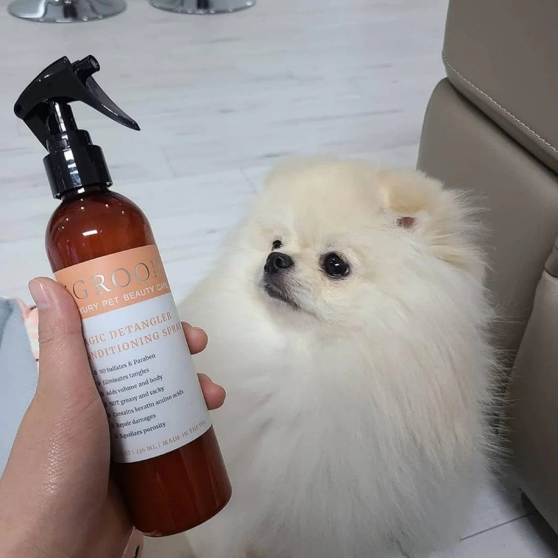 Acondicionador Mascotas Sin Enjuague Igroom