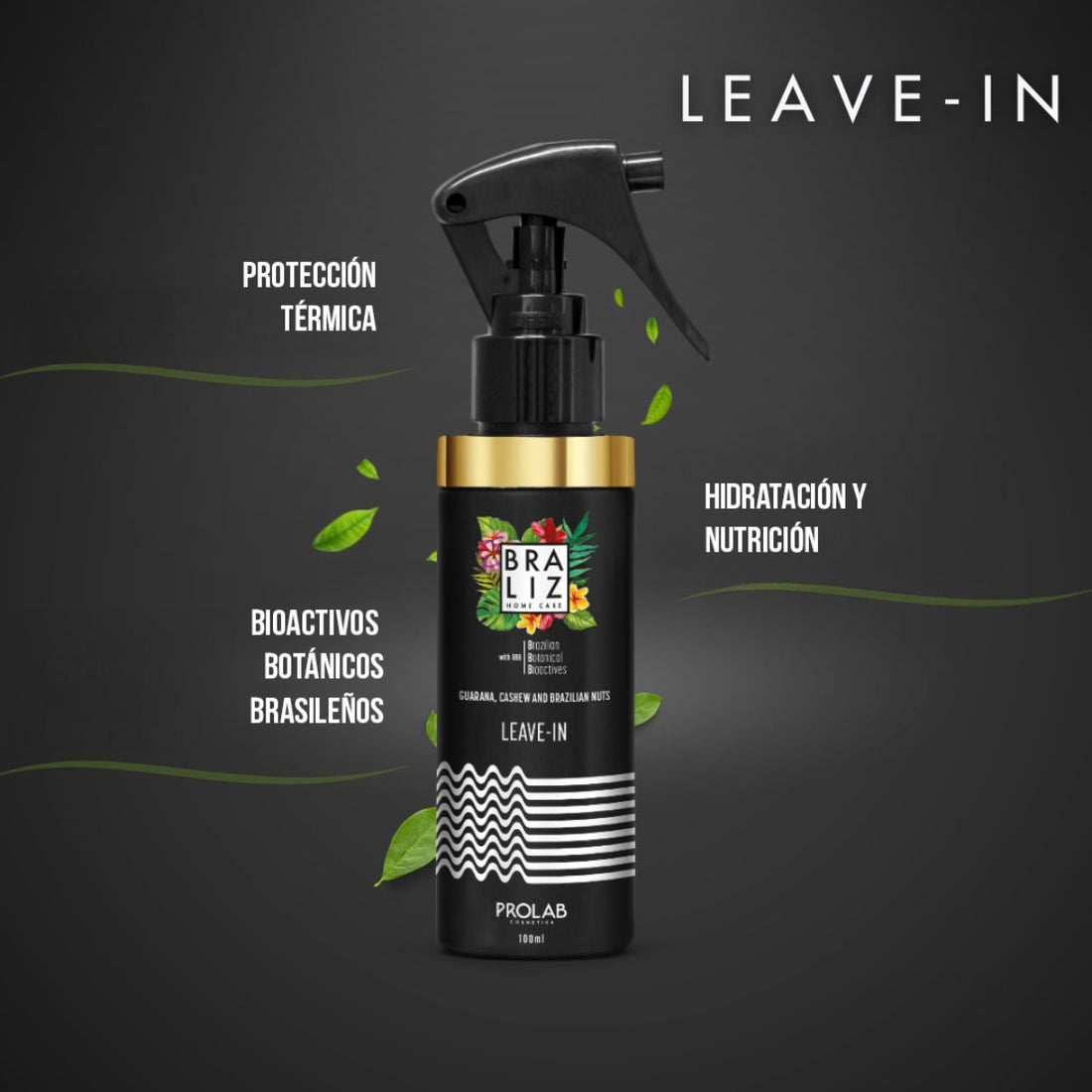 Sérum Sin Enjuague Cabello Alisado 100ml Braliz
