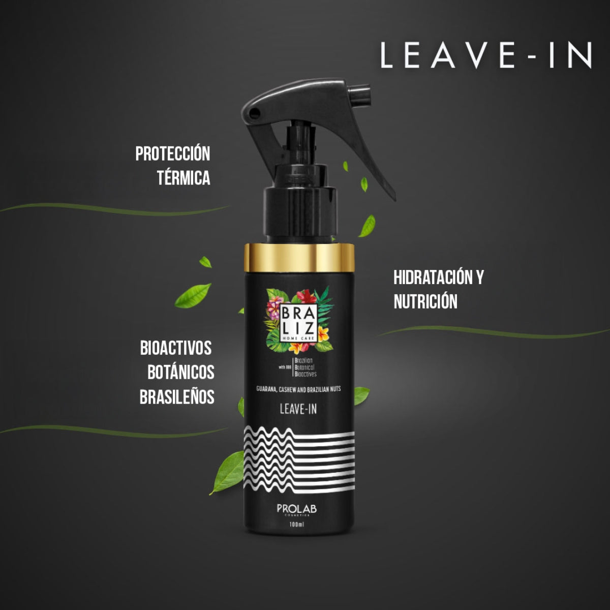 Sérum Sin Enjuague Cabello Alisado 100ml Braliz