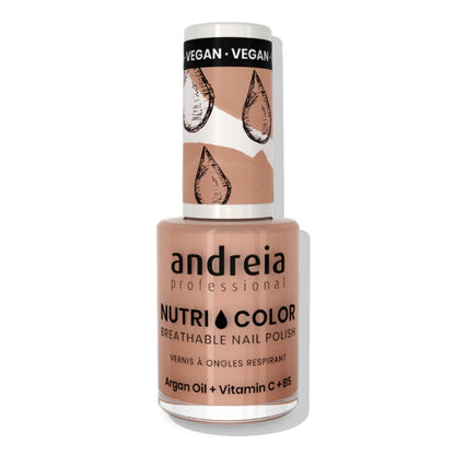 Esmalte Tradicional Con Aceite de Argán, Vitamina C y B5 Nutricolor Andreia