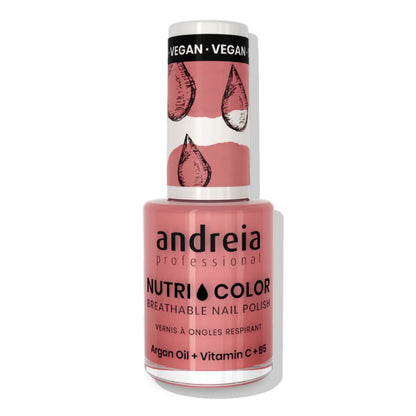 Esmalte Tradicional Con Aceite de Argán, Vitamina C y B5 Nutricolor Andreia