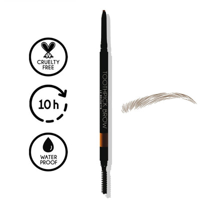 Lápiz Delineador Cejas A Prueba De Agua Brow Brunette Nee