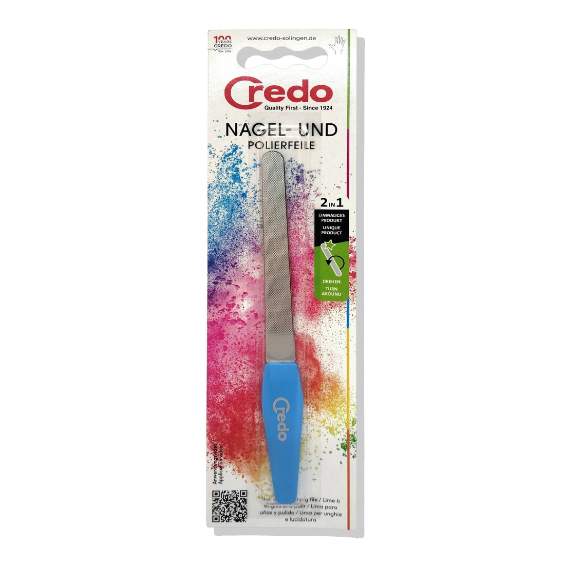 Lima y Pulidor Uñas Metalico Credo
