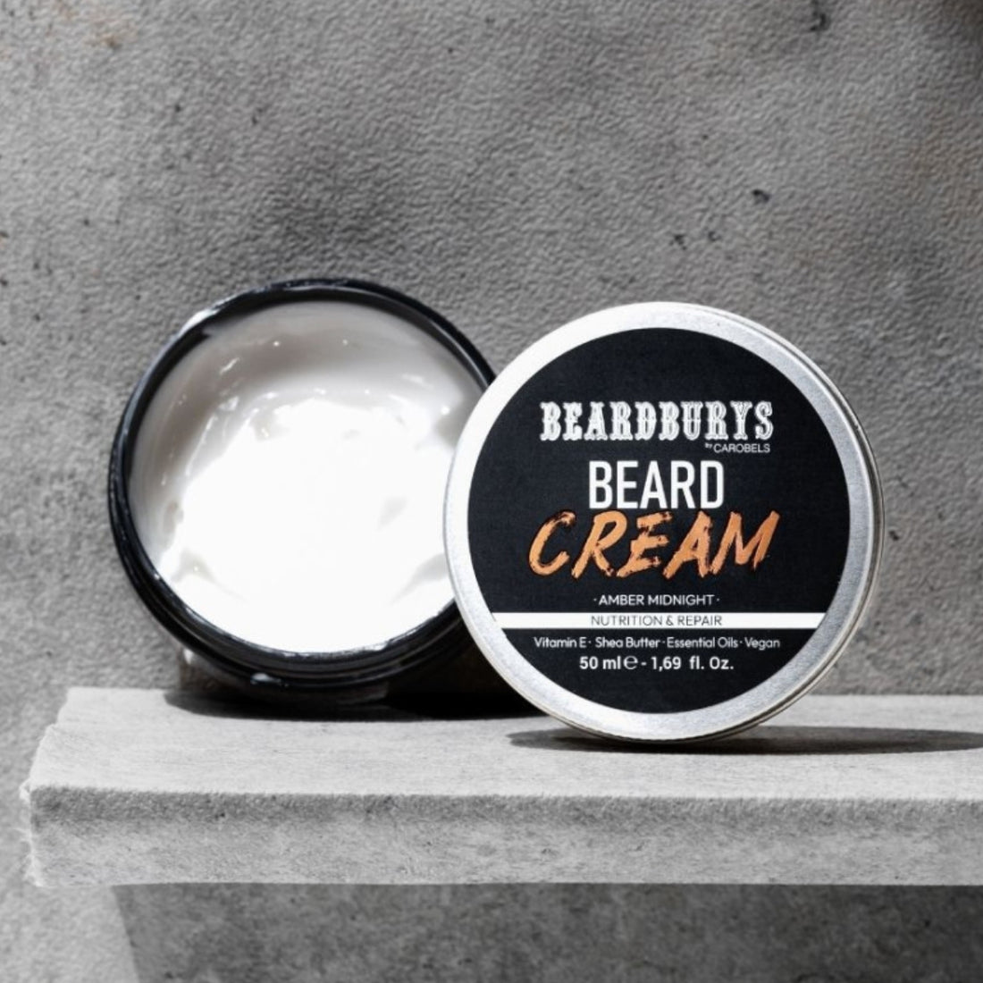 Crema Barba Amber Midnight Beardburys