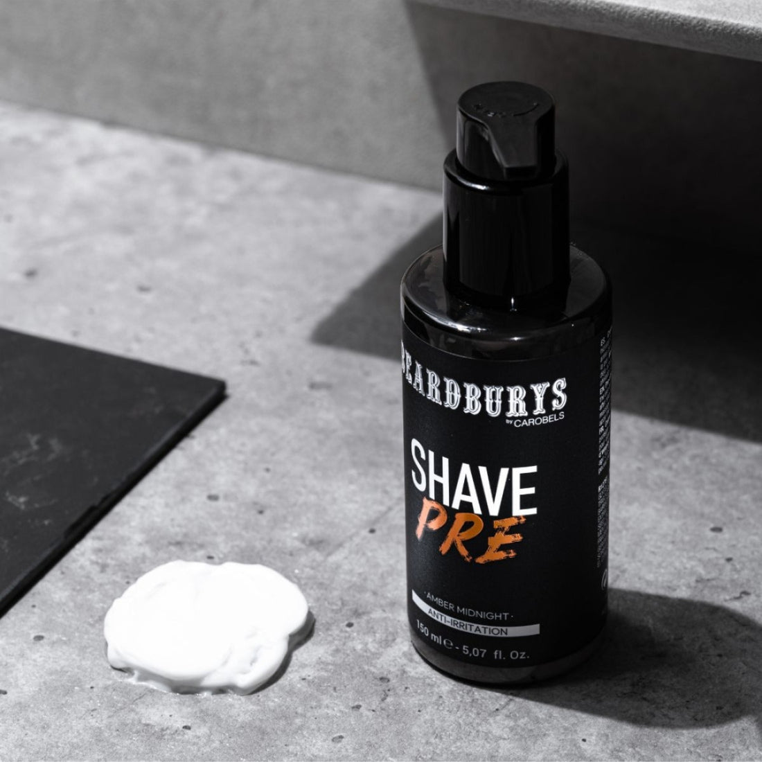 Crema Pre Afeitado Amber Midnight Beardburys