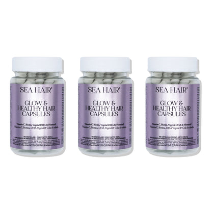 Vitamina Capilar Biotina 180 Cápsulas Sea Hair