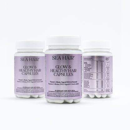 Vitamina Capilar Biotina 180 Cápsulas Sea Hair