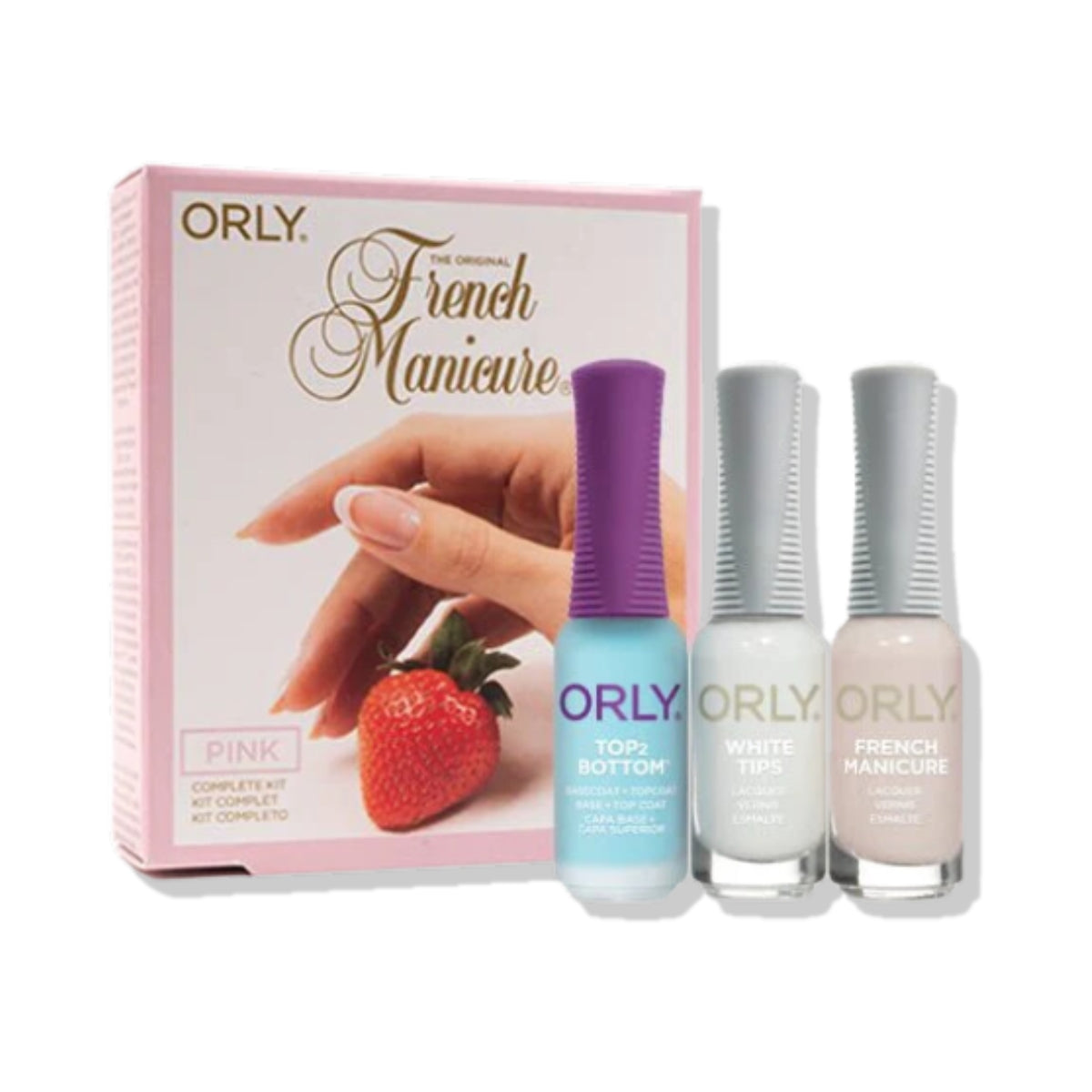 Kit Manicure Francesa Pink Orly - PINK