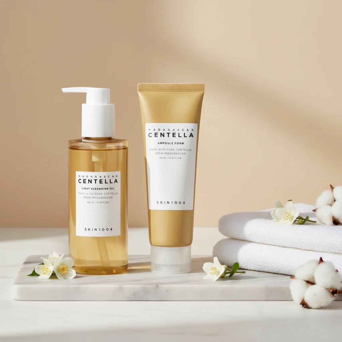 Kit Cuidado Facial Centella Doble Limpieza Skin1004