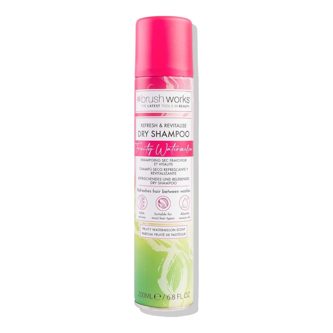 Shampoo Seco Refrescante y Revitalizante Sandia Brushworks