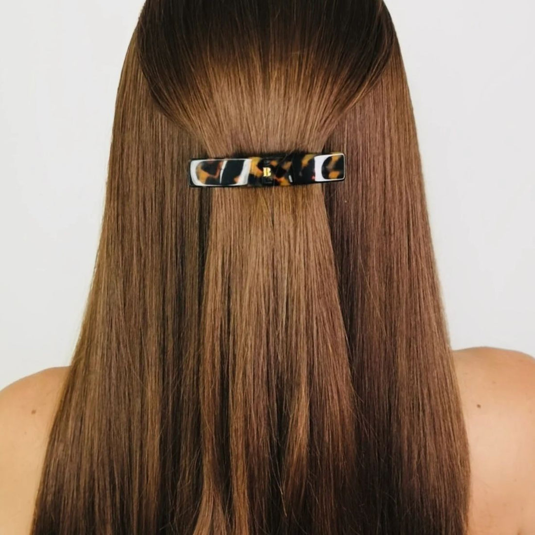 Barrette Marmoleado M Logo 18K Balmain
