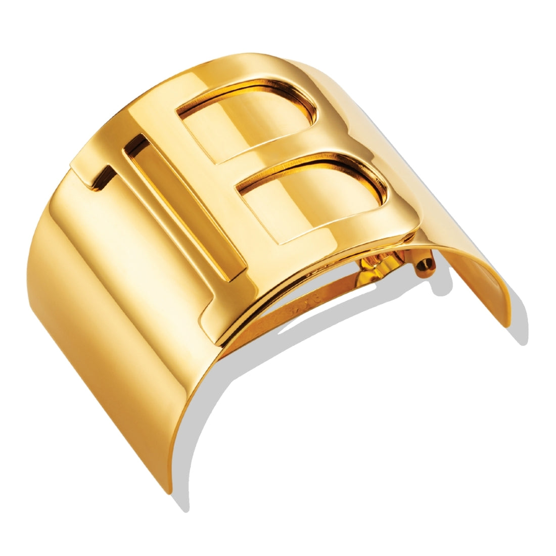 Barrette Dorado Isotipo Balmain