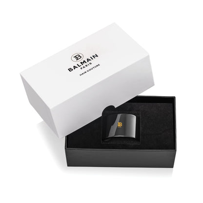 Colet Black Logo 18K Balmain