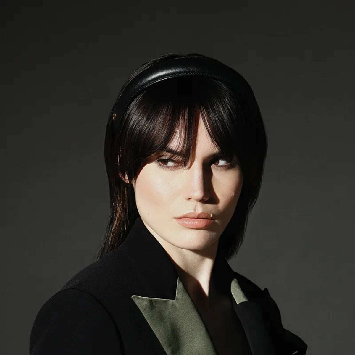 Cintillo Diadema Cuero Balmain