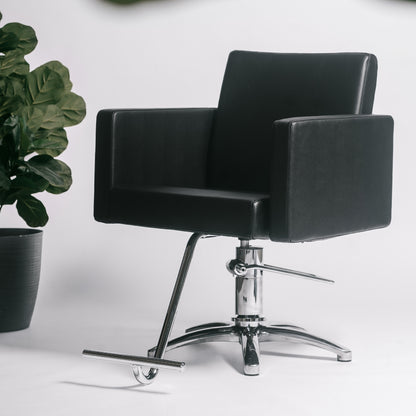 Sillon Rialto Negro Base Star Maletti