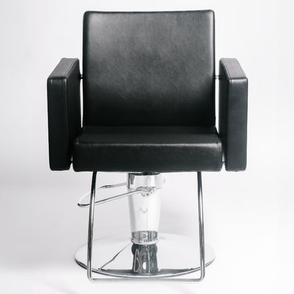 Sillon Rialto Negro Base Ronde Maletti