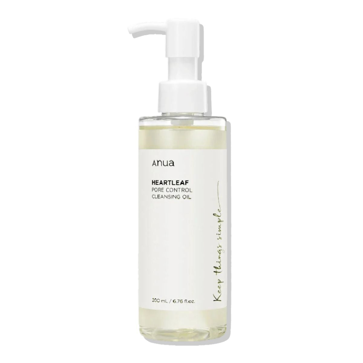 Óleo Limpiador Facial Control De Poros Heartleaf Anua