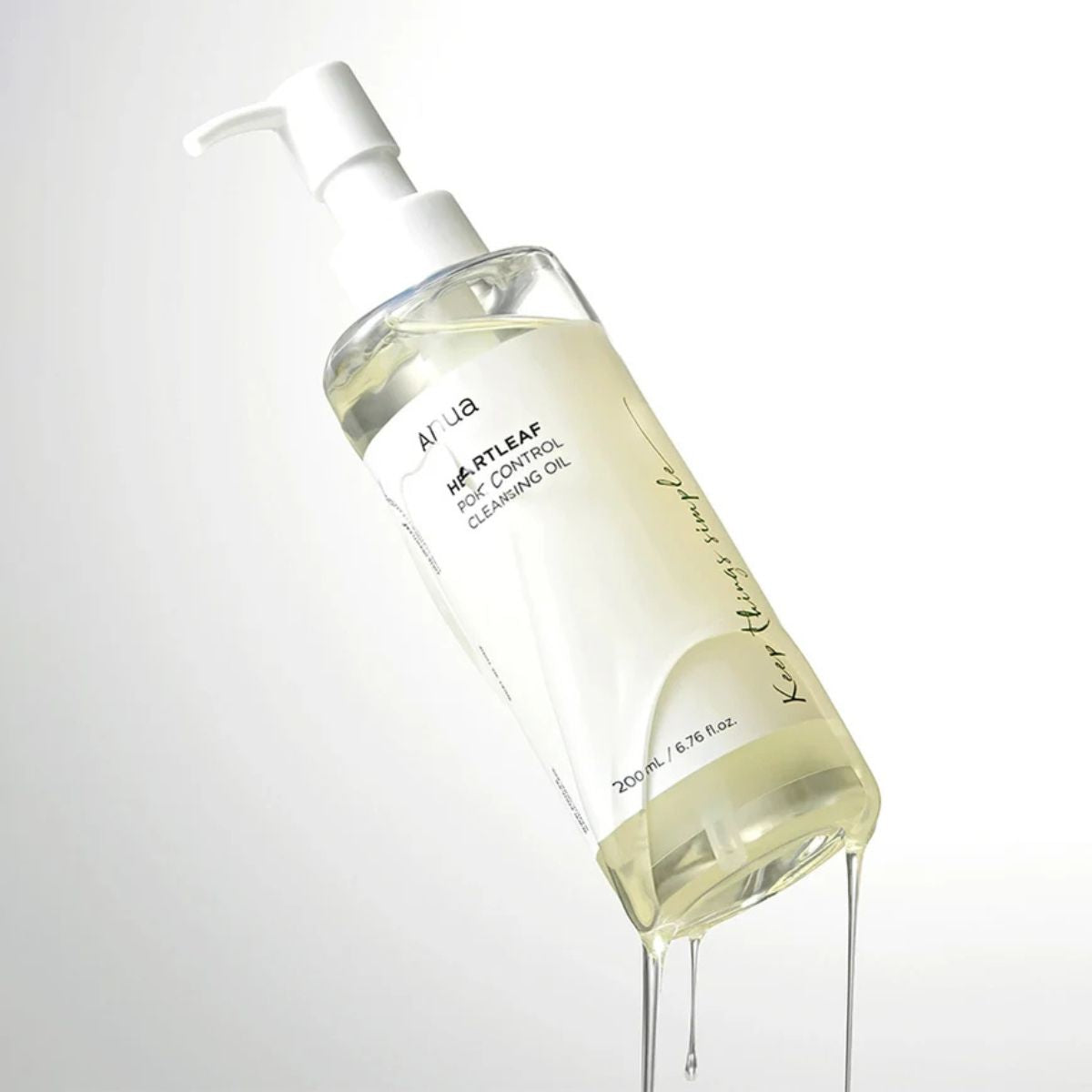 Óleo Limpiador Facial Control De Poros Heartleaf Anua