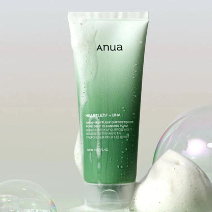 Espuma Facial Limpiador De Poros Heartleaf Quercetinol Anua