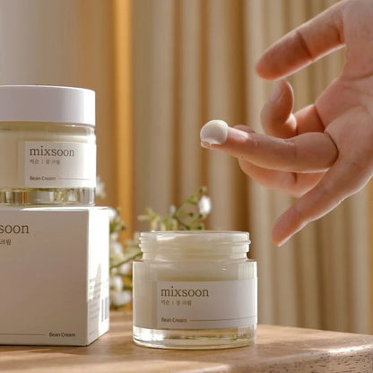 Crema Facial Hidratante Reparadora Bean Cream Mixsoon