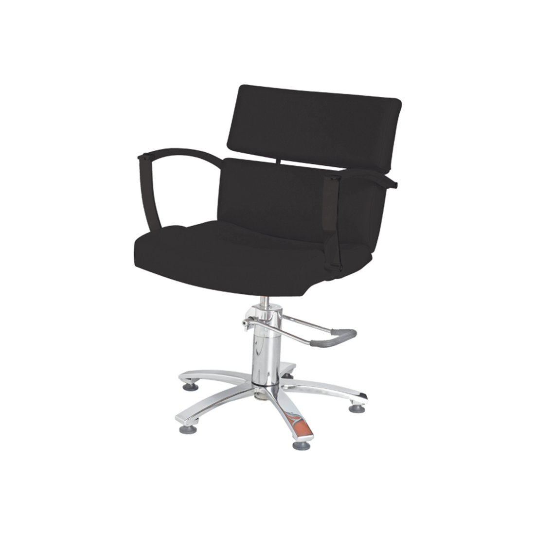 Sillón Hidráulico Peluquería Negro Pichara