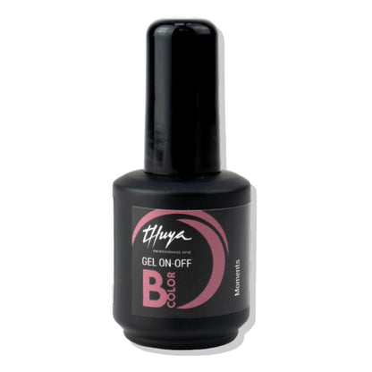 Esmalte Semipermanente Sin Tpo Bcolor Gel On Off 14ml Thuya