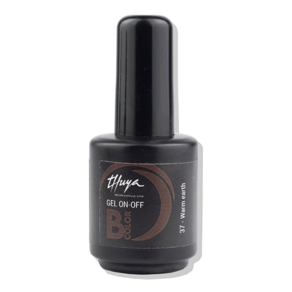 Esmalte Semipermanente Sin Tpo Bcolor Gel On Off 14ml Thuya