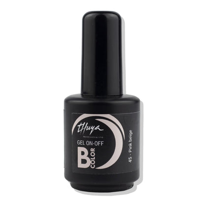 Esmalte Semipermanente Sin Tpo Bcolor Gel On Off 14ml Thuya