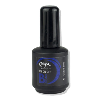 Esmalte Semipermanente Sin Tpo Bcolor Gel On Off 14ml Thuya