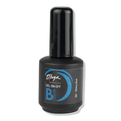 Esmalte Semipermanente Sin Tpo Bcolor Gel On Off 14ml Thuya