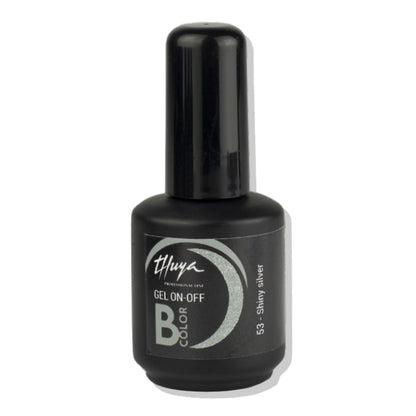 Esmalte Semipermanente Sin Tpo Bcolor Gel On Off 14ml Thuya