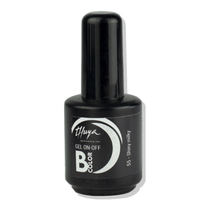 Esmalte Semipermanente Sin Tpo Bcolor Gel On Off 14ml Thuya